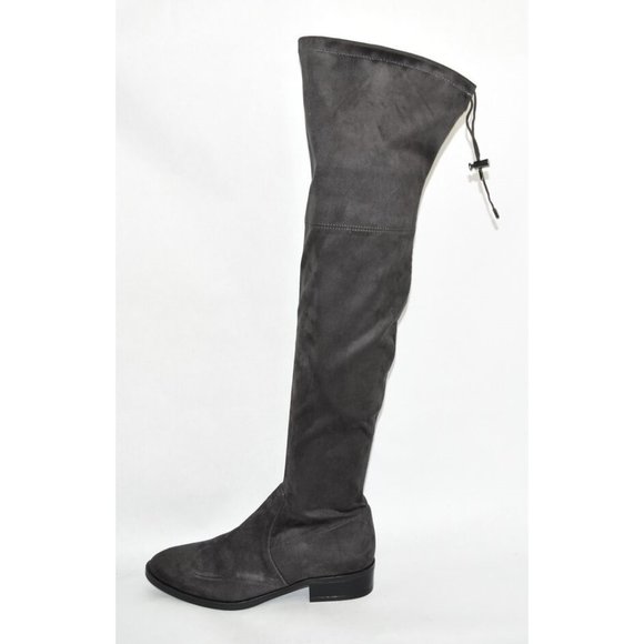 Sam Edelman 'Paloma' Sz 8 Over-the-Knee Gray Suede Boots OTK T3 - Picture 3 of 6